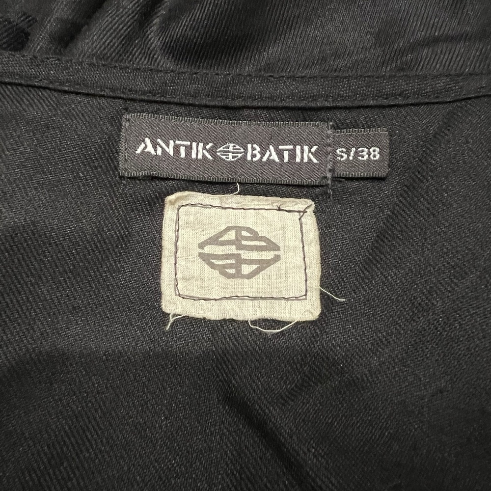 Antik Batik Women's‎ Black Esther Blouse Size Small Minimalist Quiet Luxury - Picture 7 of 11
